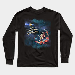 lonely satellite Long Sleeve T-Shirt